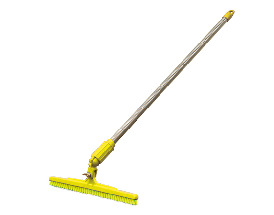 バーテックサポート / 機械下清掃用ブラシ 短柄ハード